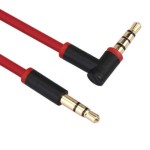 Kabel Headphone Beats Aux V2 dengan Kontrol Panggilan, Kompatibel dengan Headphone Dr. Dre Beats, dengan Mikrofon